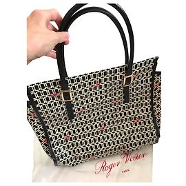 Roger Vivier Borse Nero Bianco
