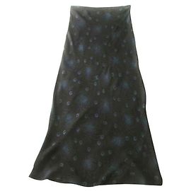 Gonna Diane Von Furstenberg in seta nera Nero