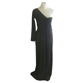 Robe Jasmine Di Milo Chocolat en Viscose Taille 38 Chocolat