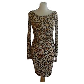 Robe Blumarine Imprimé Léopard en Modal Imprimé léopard