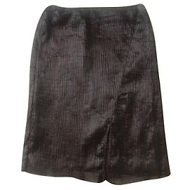 Jupe Philosophy Di Alberta Ferretti noire en polyester Noir