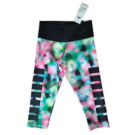 Mehrfarbige adidas Performance Capri-Strumpfhose Mehrfarben