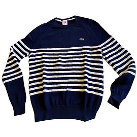 Sailor Mesh Lacoste Live Stripe Chenille Talla 3 Azul marino