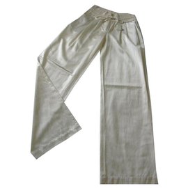 Bcbg Max Azria-Pantalones, polainas-Crema