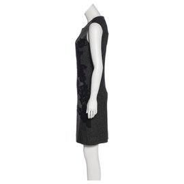 Diane Von Furstenberg-DvF Pentra dress-Black,Grey