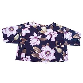 By Malene Birger Cropped Blouse Floral Print Multiple colors