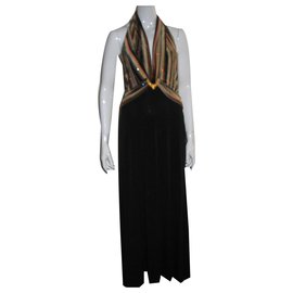 Joseph Ribkoff-Evening gown-Black,Multiple colors,Golden