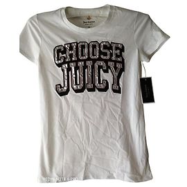 Juicy Couture logo branco escolher t suculento wtkt31336 Branco