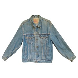 Levi's-Levi's Trucker Jacket size L-Blue