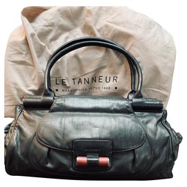 Le Tanneur-Le Tanneur Bag in calf leather - Rare Model-Black