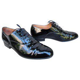 Joseph Fenestrier-Lace ups-Black