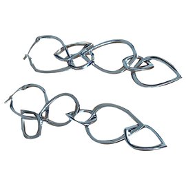 Kenzo Ohrringe Silber