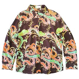Vintage Camisa Jobis de seda multicolor talla 38 Multicolor