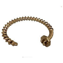 Autre Marque Pulsera de tornillo Jennifer Fisher chapada en oro Dorado