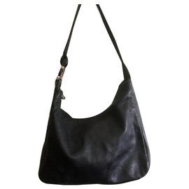 Sac à main Russell & Bromley en cuir noir Noir