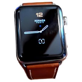 Hermès-Apple Watch Série 2-Plata