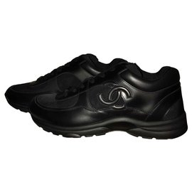 Chanel-Sneakers-Black