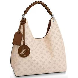 Louis Vuitton Carmel Hobo Beige