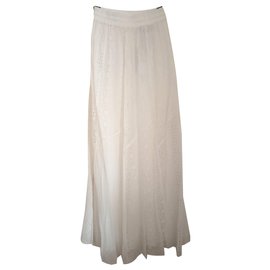Zara-Skirts-White