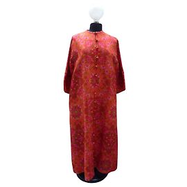 Vintage Seidenkimono Balmain Mehrfarben