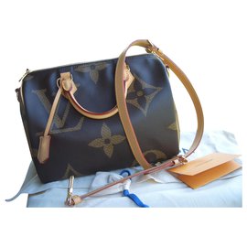 Louis Vuitton-Speddy 30 Monogramm-Riese-Braun