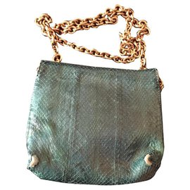 Lanvin-green python lanvin-Green