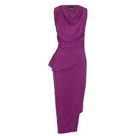 Vivienne Westwood Anglomania Anglomania Kreppkleid Fuschia