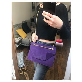 Saint Laurent-Handbags-Purple