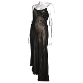 Joseph Ribkoff-Couture line evening dress-Black,Golden