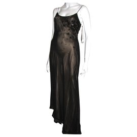 Joseph Ribkoff-Abito da sera linea couture-Nero,D'oro