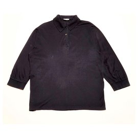 Hermès-navy polo38-Navy blue