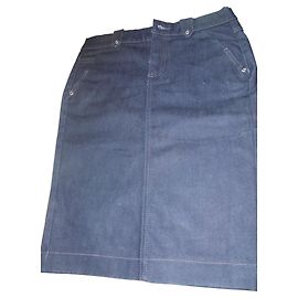 Maje Jeans Bleistiftrock Blau