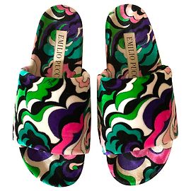 Emilio Pucci Lames de velours imprimées Multicolore