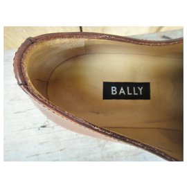 Bally-Meia-caça Derbies Bally P 45 Condição de hortelã-Marrom