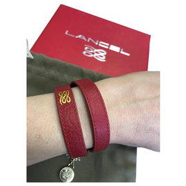 Lancel Bracelets Red