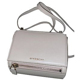 Givenchy Pandora Box Beige Leather Handbag Beige