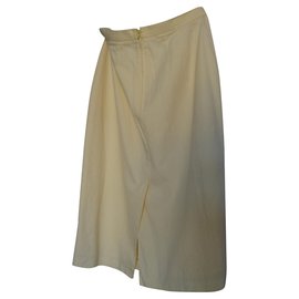 inconnue-Falda de tubo-Amarillo