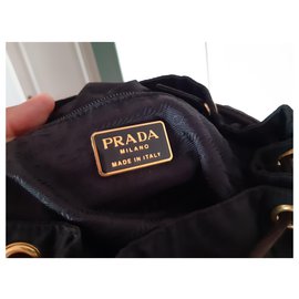 Prada-Backpacks-Black