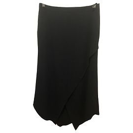 Asymmetric Escada skirt Black