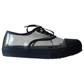 Baskets Céline en cuir noir Noir