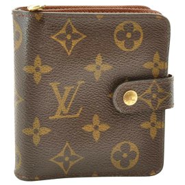 Louis Vuitton-Louis Vuitton Compact Bifold Wallet-Brown