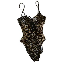 DOLCE & GABBANA Badeanzug Leopardenprint