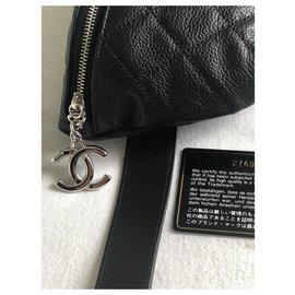 Chanel-Sac de taille-Noir
