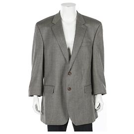 Blazer Ralph Lauren de lã bege e cinza Bege Cinza