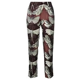 Autre Marque FRL Seidenhose braun Braun