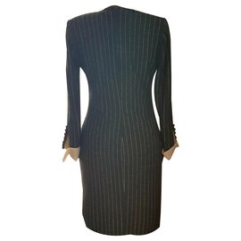 Dior-Vestidos-Cinza antracite