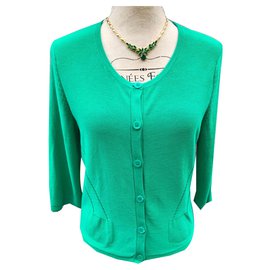 Tara Jarmon Strickjacke Grün