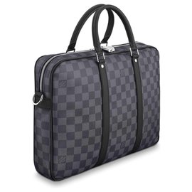 Louis Vuitton-Louis Vuitton Business Bag Nouveau-Gris