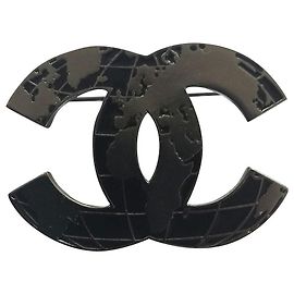PIN CHANEL CC MAPPEMONDE Metallic