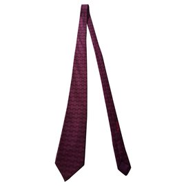 Hermès-laço de hermes-Bordeaux
